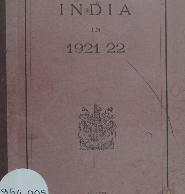 India In -1921-22